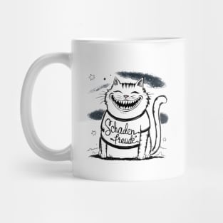 "Schadenfreude" Cat Mug